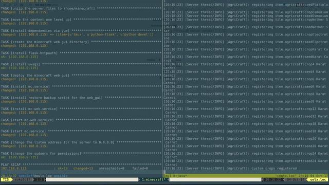 Deploying Project Ozone 2 minecraft server with ansible смотреть онлайн