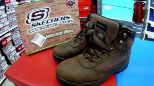 Ботинки мужские Skechers Wascana-Russer ( 400 грамм утеплителя самые теплые и неубиваемые)