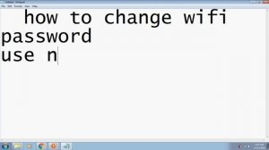 how to change wifi password 198.168.1.1