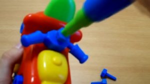 Мультфильмы про машинки Собираем Мотоцикл