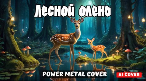 Лесной олень (Ai cover) - Power Metal Cover
