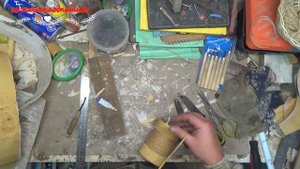 поделки из бересты,ещё один вид прошивки