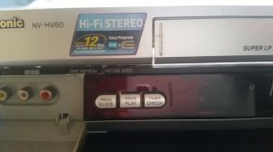 Panasonic  NV-FS 630  HI-FI  NV HV-60 STEREO
