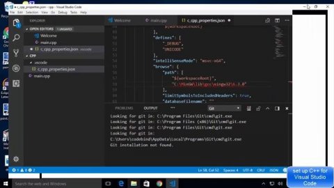 Set Up C++ Development With Visual Studio Code on Windows 10 (VS Code)