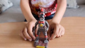 FNAF 6 из пластилина 🌟 Лефти (LEFTY). Мое видео из архива