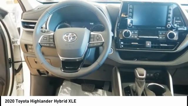 2020 Toyota Highlander Hybrid XLE New 35839