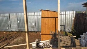 Дача с нуля. Выпуск 9. Хозблок из дерева своими руками 2 * 3