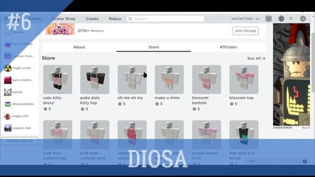 |Дешёвые вещи!?|✅{Топ 10 групп с одеждой от 3 до 10 робуксов }/ссылки на группы в описаний??/