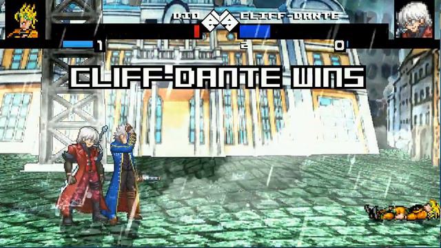 MUGEN- DIO (Jojo's Bizarre Adventure) vs. Dante (DMC/Project X Zone) смотреть онлайн