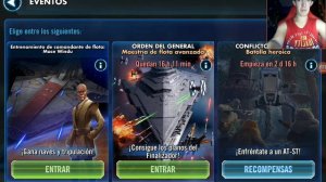 !El camino de un jedi oscuro107!Capitulo107:A tope en ArenadeEscuadrones💪🏻🏆 StarWars:GalaxyofHeroes