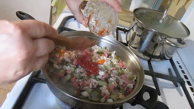 РЕЦЕПТ СБОРНОЙ МЯСНОЙ СОЛЯНКИ! Любимое первое блюдо! Вкусный СУП СОЛЯНКА!