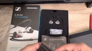Sennheiser IE 100 pro unboxing