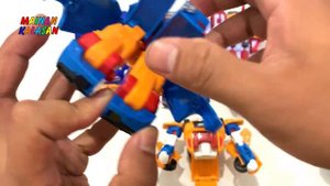 Tobot Master V is the combination 3 Robot Galaxy detectives | Mini Titan and Mini Magma6 Six Toys