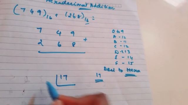 Hexadecimal addition in tamil| digital electronics in tamil |adding 2 hexadecimal numbers смотреть онлайн