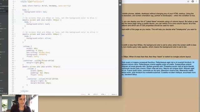 CSS Media Queries (WEB 110)