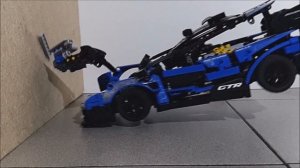 Lego 42123 CRASH ? LEGO technic car CRASH TEST ? 80 KM/H | Mclaren Senna CRASH TEST