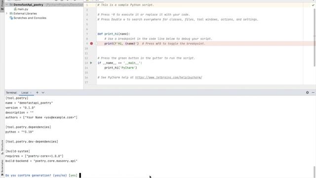 Python Fastapi project using Poetry and Docker | Build & deploy Fastapi project using poetry |2022 смотреть онлайн