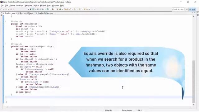 Java HashMap Example continued смотреть онлайн