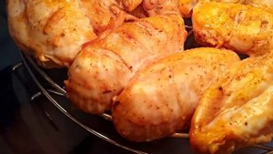 Крылышки. Готовлю в аэрогриле куриные крылышки.