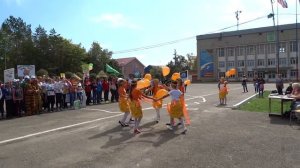 Танец на День Тигра "Маленький тигрёнок" ( с. Чугуевка, учащимися  3 и 4 класса)