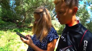 ПОТЕРЯЛИ ТЕЛЕФОН НА ОЗЕРЕ!!!СТРАННАЯ ИГРА!!!