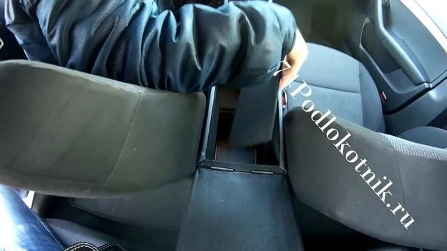 Шкода Октавия А7 установка и обзор подлокотника / Skoda Octavia A7
