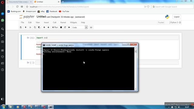 OpenCV Tutorials # 1 : How to install OpenCV on Anaconda on Windows OS |