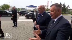 Президент Белоруссии Александр Лукашенко прилетел в Иркутск