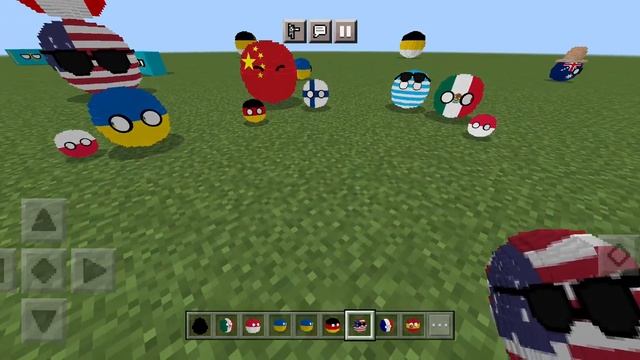 Countryballs By LittleAlix ADDON in Minecraft PE (Part 2 Showcase) смотреть онлайн