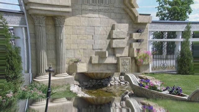 Изделия для ландшафтного дизайна из бетона / Идеи ДЛЯ ДАЧНОГО УЧАСТКА смотреть онлайн