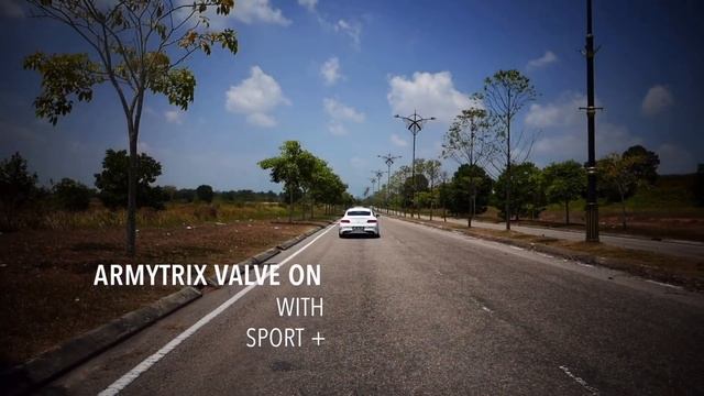 Mercedes W205 C250 w/ ARMYTRIX Full Valvetronic Exhaust System | Loud Revs, Drive-By смотреть онлайн