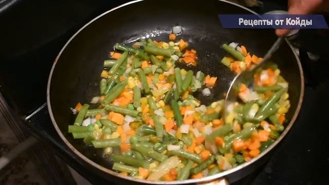 Варим РАССЫПЧАТЫЙ РИС с Овощами. Как сварить вкусно рис. смотреть онлайн