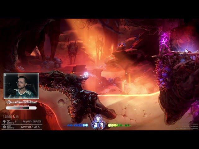 сбОРИще светлячков 1 из 3 !Ori and the Will of the Wisps - Ори 2 - первое прохождение - #4