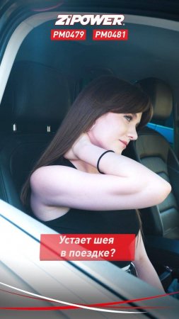 Автомобильные подушки на подголовник ZiPOWER PM0481 PM0479 #автотовары