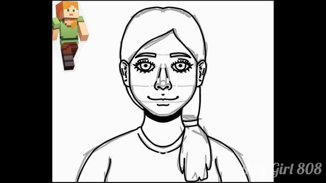 semi-realistic Minecraft Alex