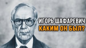 Вечер памяти Игоря Шафаревича