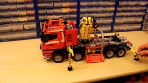 LEGO Technic 8258 Crane Truck Review – Грузовик с краном – Легенды ЛЕГО Техник – Обзор №16