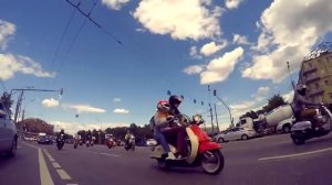 Открытие Retroscooters 2015