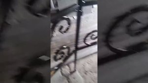 Оградка на могилку с полимерным покрытием