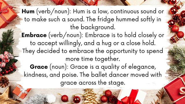 A CHRISTMAS POEM⛄| BRITISH ACCENT | Learn English Through Story | Advanced English Vocabulary⭐