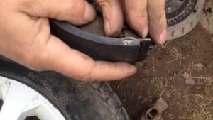 Замена задних колодок на ПРИОРЕ с АБС