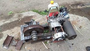 Измельчитель веток из фрез по дереву ч3.