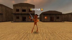 НАГЕТС ТАНЦУЕТ НО ЭТО GARRYS MOD!😱