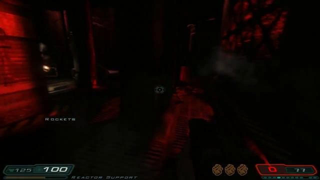 Doom 3: RoE Walkthrough Part 9 HD - Phobos Labs - Sector 3: Main Reactor смотреть онлайн