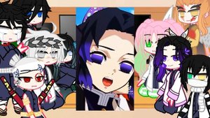 Hashira react to Tanjiro| Giyuutan|1/1| Mô tả| Kimetsu No Yaiba|My Au!| by: Yang Kamado