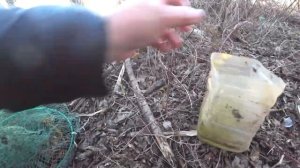 Ловля раков в АПРЕЛЕ НА РАКОЛОВКУ.  Проверка.#1