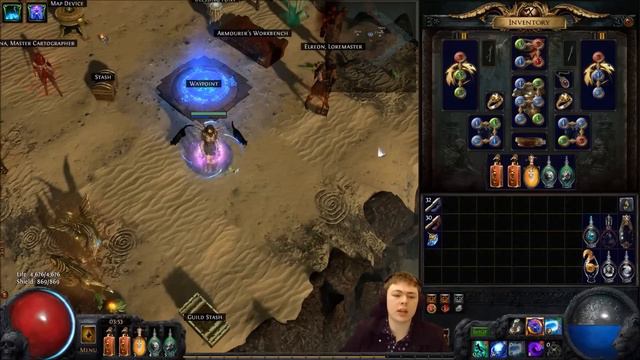 HC Chaos Ice Nova Tri Curse Occultist | 2.2 PoE Build Guide Perandus League смотреть онлайн