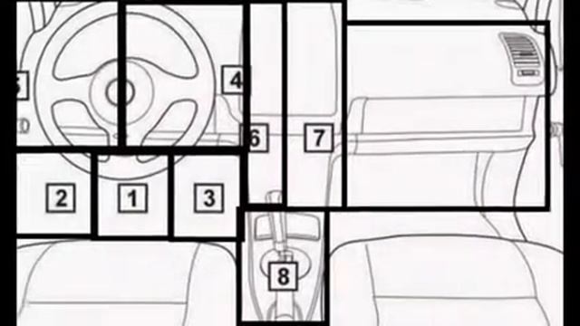 BUICK Enclare 2005-2014 diagnostic OBD port connector socket location OBD2 DLC DATA LINK CONNECTOR смотреть онлайн