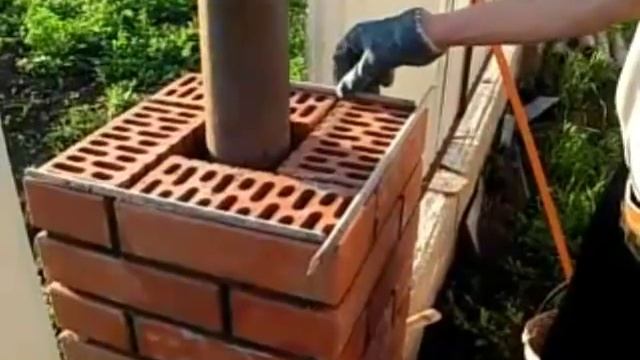 Кладка кирпичных столбов смотреть онлайн
