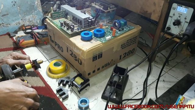 winding ferrite core smps смотреть онлайн